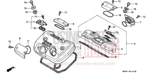 CYLINDER HEAD COVER VT600CX de 1999